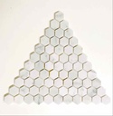 Blanco Hexagon 1x1 Polished