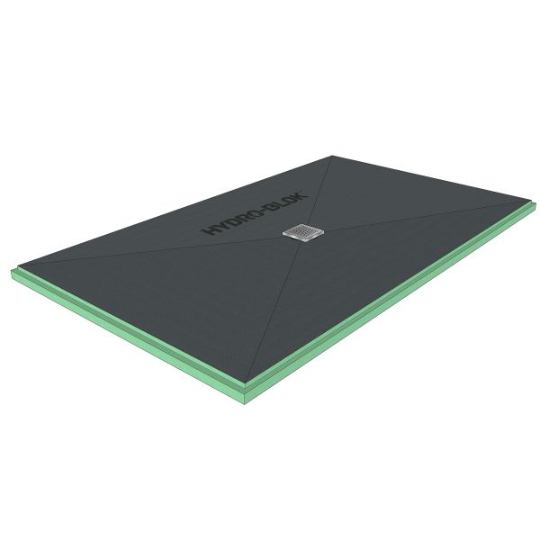 Hydroblok Standard Drain Shower Pans