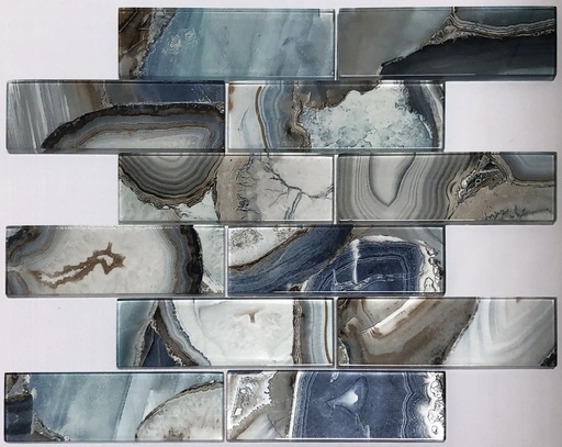 [AGATE-BLUE-2X6] Agate (Blue)